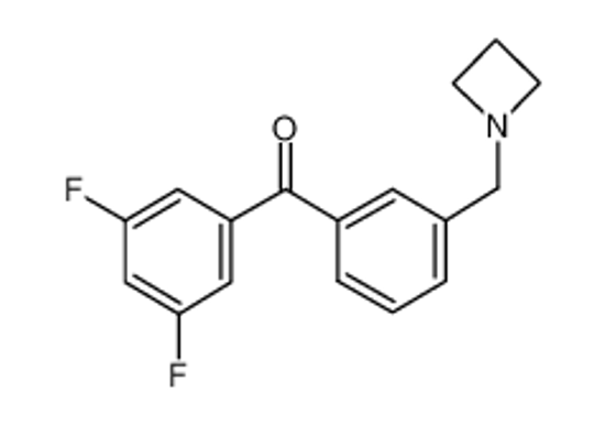 Picture of [3-(azetidin-1-ylmethyl)phenyl]-(3,5-difluorophenyl)methanone