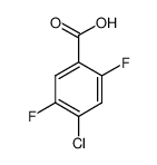 Picture of 4-CHLORO-2,5-DIFLUOROBENZOIC ACID