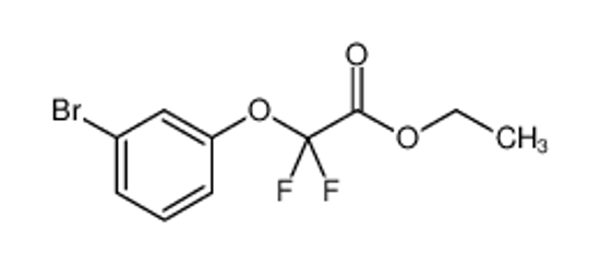 Picture of ethyl 2-(3-bromophenoxy)-2,2-difluoroacetate