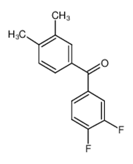 Изображение (3,4-difluorophenyl)-(3,4-dimethylphenyl)methanone