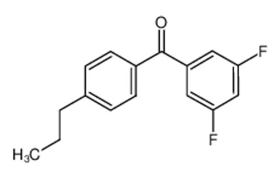 Picture of (3,5-difluorophenyl)-(4-propylphenyl)methanone
