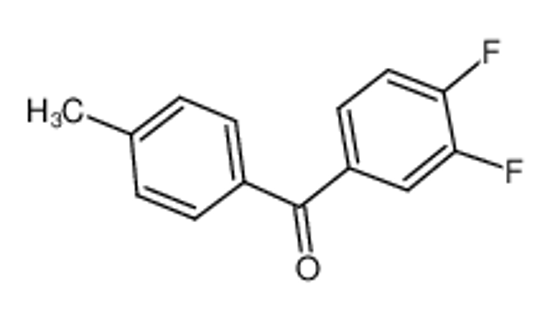 Изображение (3,4-difluorophenyl)-(4-methylphenyl)methanone
