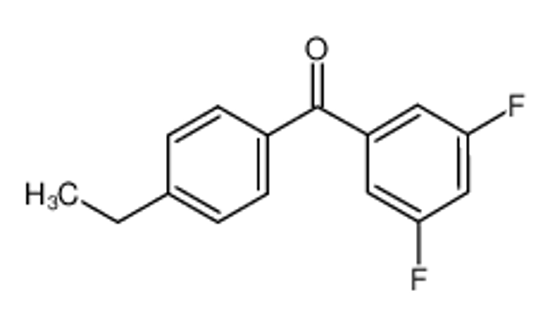 Imagem de (3,5-difluorophenyl)-(4-ethylphenyl)methanone