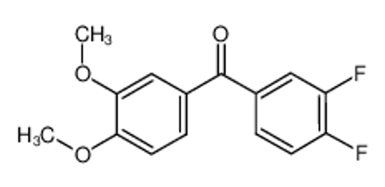 Picture of (3,4-difluorophenyl)-(3,4-dimethoxyphenyl)methanone