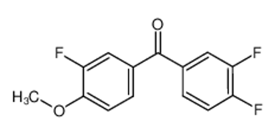 Picture of (3,4-difluorophenyl)-(3-fluoro-4-methoxyphenyl)methanone