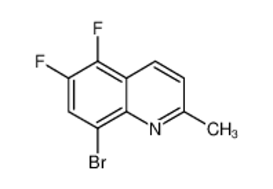 Picture of 8-BROMO-5,6-DIFLUORO-2-METHYLQUINOLINE