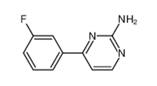 Picture of 4-(3-FLUOROPHENYL)PYRIMIDIN-2-AMINE