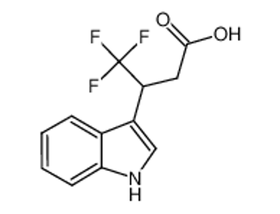Изображение 4,4,4-trifluoro-3-(1H-indol-3-yl)butanoic acid
