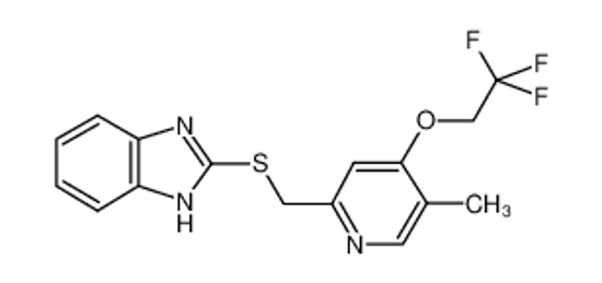 Изображение 2-[5-METHYL-4-((2,2,2-TRIFLUORETHOXY)-2-PYRIDINYL)-METHYLTHIO]-BENZIMIDAZOLE