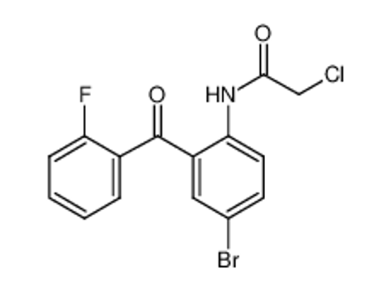 Picture of N-[4-bromo-2-(2-fluorobenzoyl)phenyl]-2-chloroacetamide