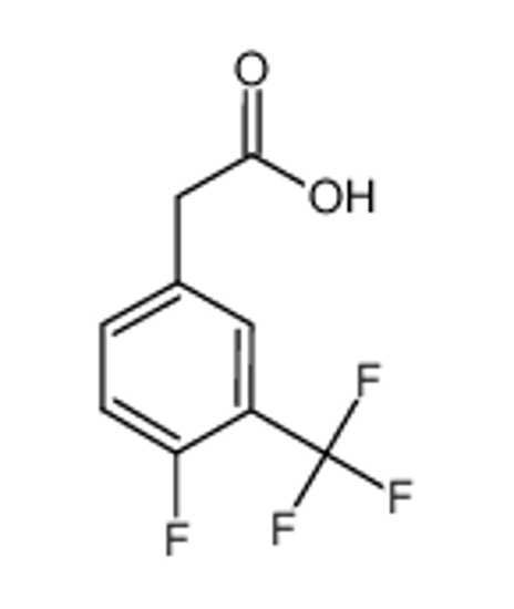 Picture of 2-[4-fluoro-3-(trifluoromethyl)phenyl]acetic acid