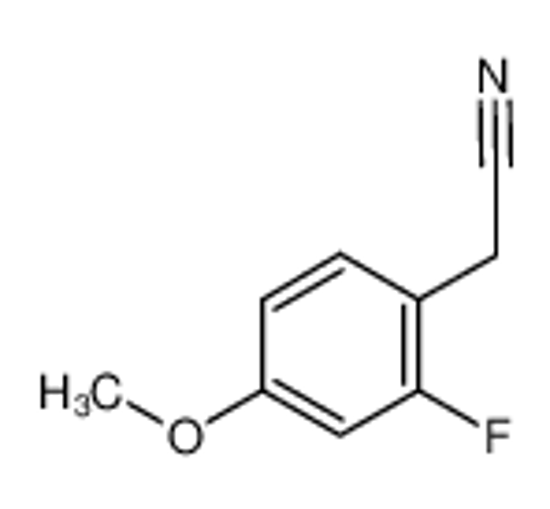 Picture of 2-(2-fluoro-4-methoxyphenyl)acetonitrile