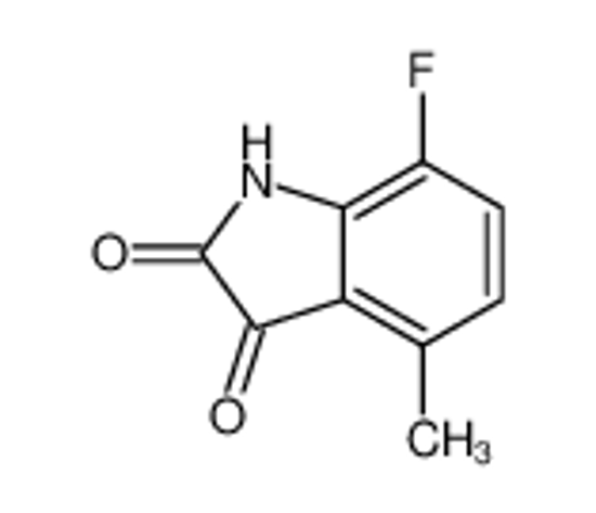 Изображение 7-fluoro-4-methyl-1H-indole-2,3-dione