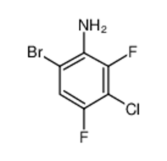 Picture of 6-BROMO-3-CHLORO-2,4-DIFLUOROANILINE