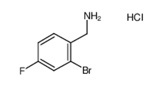 Picture of (2-bromo-4-fluorophenyl)methanamine,hydrochloride