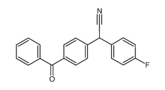 Picture of 2-(4-BENZOYLPHENYL)-2-(4-FLUOROPHENYL)ACETONITRILE