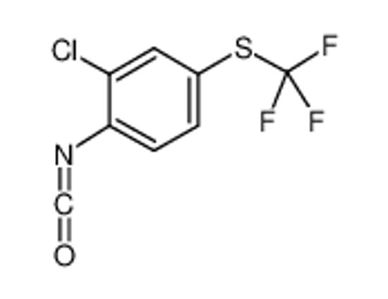 Picture of 2-chloro-1-isocyanato-4-(trifluoromethylsulfanyl)benzene