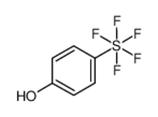 Изображение 4-(pentafluoro-λ<sup>6</sup>-sulfanyl)phenol