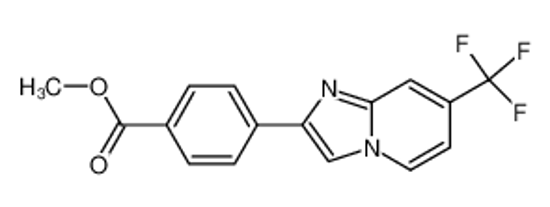 Picture of 4-(7-Trifluoromethyl-imidazo[1,2-a]pyridin-2-yl)-benzoic acid methyl ester
