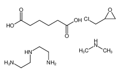 Show details for N'-(2-aminoethyl)ethane-1,2-diamine,2-(chloromethyl)oxirane,hexanedioic acid,N-methylmethanamine