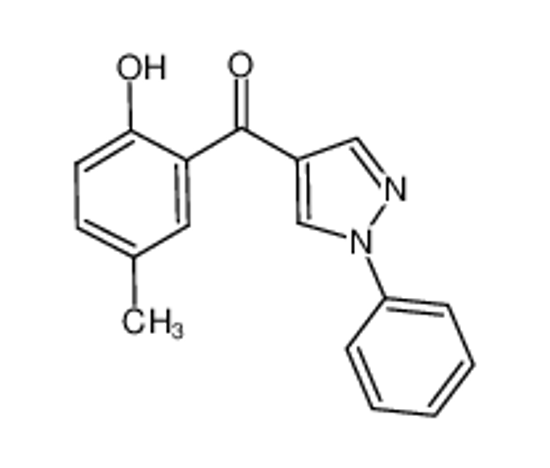 Imagem de (2-hydroxy-5-methylphenyl)-(1-phenylpyrazol-4-yl)methanone