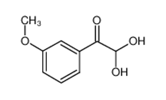 Picture of 2-(3-methoxyphenyl)-2-oxoacetaldehyde,hydrate