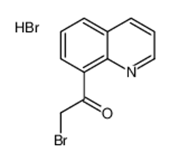 Picture of 2-bromo-1-quinolin-8-ylethanone,hydrobromide