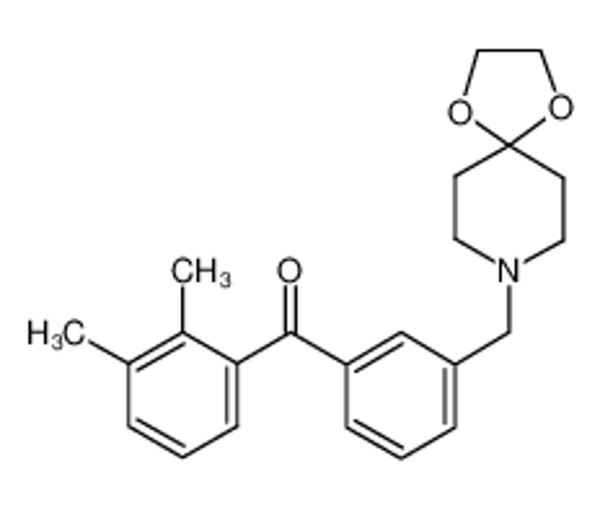 Picture of (2,3-dimethylphenyl)-[3-(1,4-dioxa-8-azaspiro[4.5]decan-8-ylmethyl)phenyl]methanone