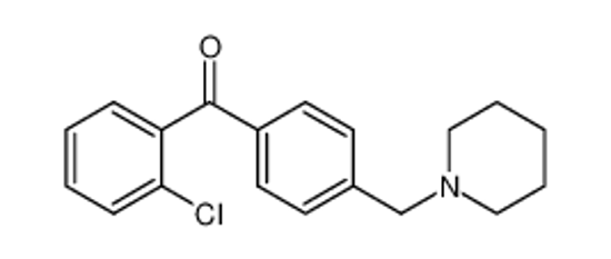 Изображение (2-chlorophenyl)-[4-(piperidin-1-ylmethyl)phenyl]methanone
