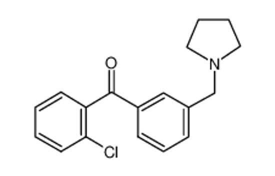 Picture of (2-chlorophenyl)-[3-(pyrrolidin-1-ylmethyl)phenyl]methanone