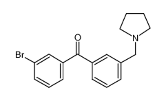 Picture of (3-bromophenyl)-[3-(pyrrolidin-1-ylmethyl)phenyl]methanone