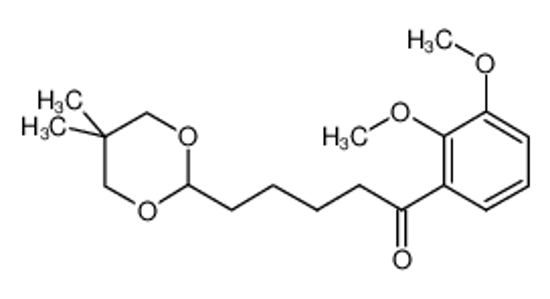 Picture of 1-(2,3-dimethoxyphenyl)-5-(5,5-dimethyl-1,3-dioxan-2-yl)pentan-1-one