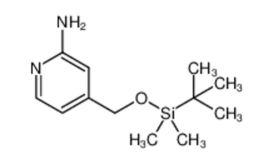 Picture of 4-(tert-Butyl-dimethyl-silanyloxymethyl)-pyridin-2-ylamine