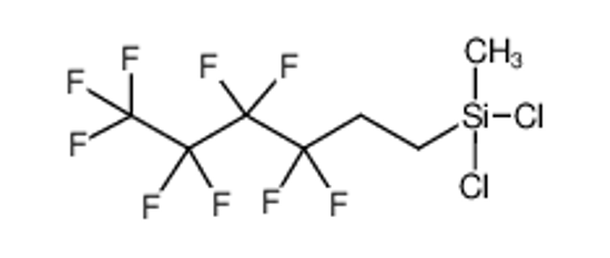 Picture of (1H,1H,2H,2H-PERFLUORO-N-HEXYL)METHYLDICHLORO-SILANE