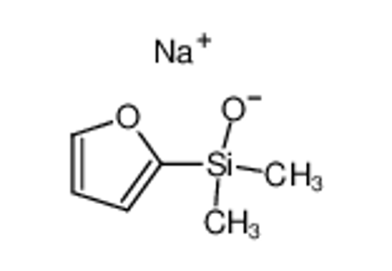 Picture of sodium,furan-2-yl-dimethyl-oxidosilane
