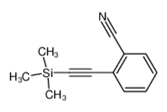 Picture of 2-(2-trimethylsilylethynyl)benzonitrile