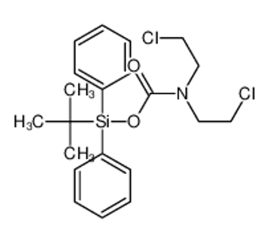 Picture of [tert-butyl(diphenyl)silyl] N,N-bis(2-chloroethyl)carbamate