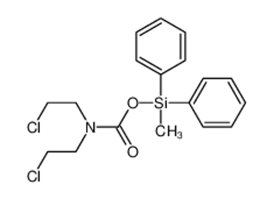 Picture of [methyl(diphenyl)silyl] N,N-bis(2-chloroethyl)carbamate
