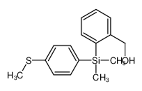 Picture of [2-[dimethyl-(4-methylsulfanylphenyl)silyl]phenyl]methanol