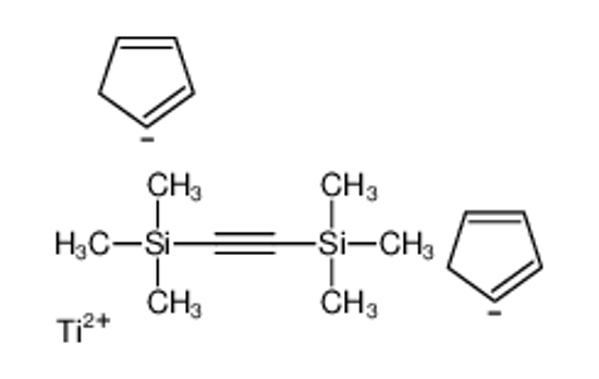 Picture of cyclopenta-1,3-diene,titanium(2+),trimethyl(2-trimethylsilylethynyl)silane