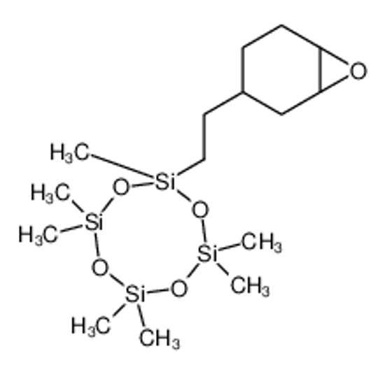 Picture of 2,2,4,4,6,6,8-heptamethyl-8-[2-(7-oxabicyclo[4.1.0]heptan-4-yl)ethyl]-1,3,5,7,2,4,6,8-tetraoxatetrasilocane