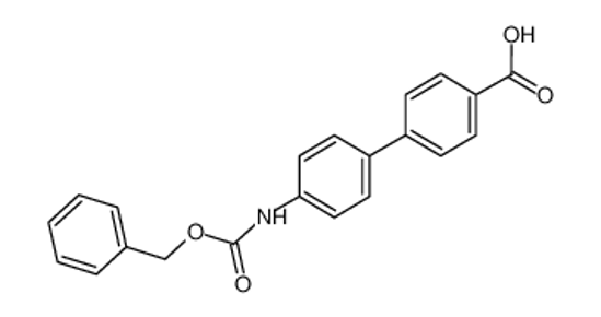 Picture of 4-[4-(phenylmethoxycarbonylamino)phenyl]benzoic acid