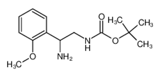 Picture of [2-AMINO-2-(2-METHOXY-PHENYL)-ETHYL]-CARBAMIC ACID TERT-BUTYL ESTER HYDROCHLORIDE