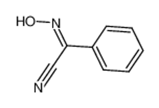 Picture of (hydroxyimino)(phenyl)acetonitrile