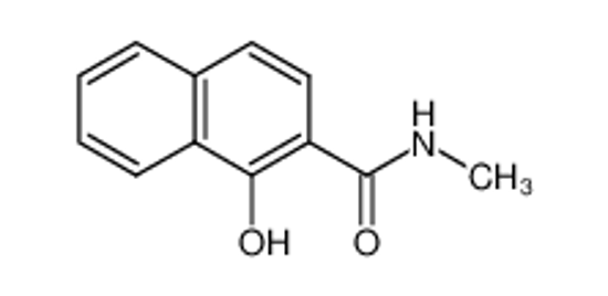 Picture of 1-hydroxy-N-methylnaphthalene-2-carboxamide