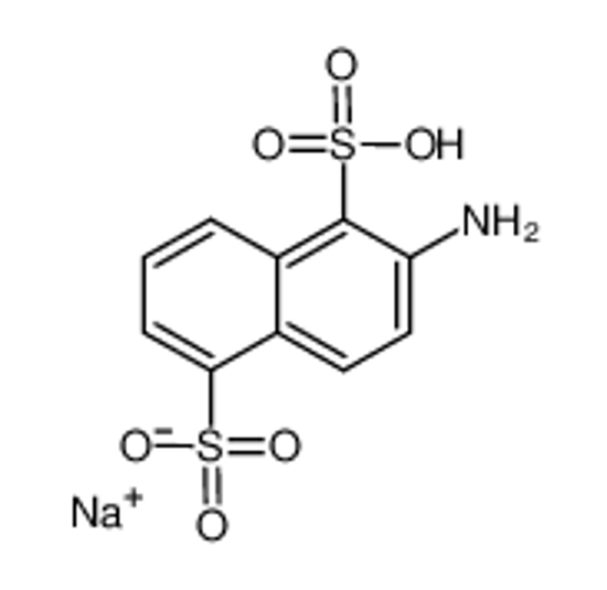 Picture of 8-AMINO-1,5-NAPHTHALENEDISULFONIC ACID MONOSODIUM SALT
