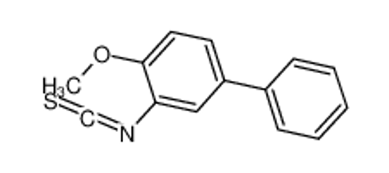 Imagem de 2-isothiocyanato-1-methoxy-4-phenylbenzene