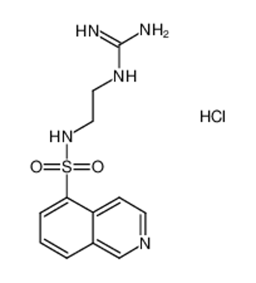 Picture of 2-[2-(isoquinolin-5-ylsulfonylamino)ethyl]guanidine,hydrochloride