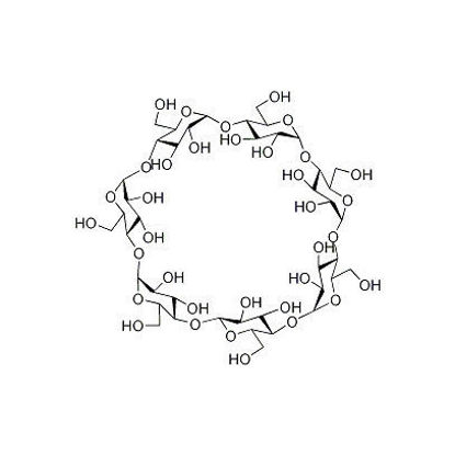 Imagem de β-ciclodextrina, éter sulfobutílico, sal de sódio