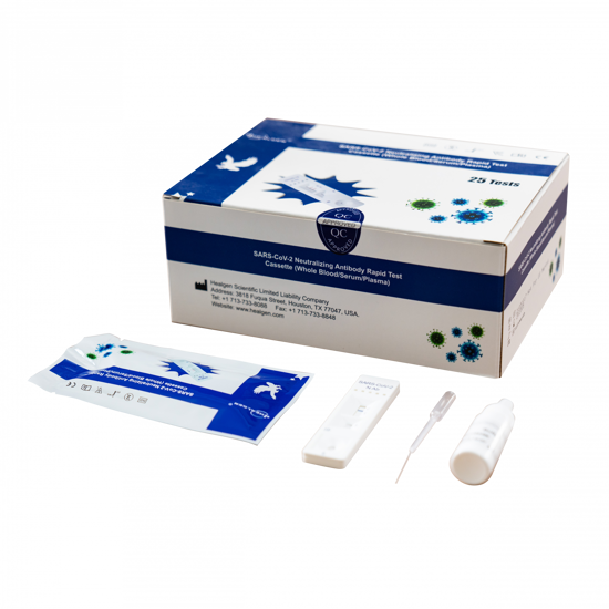 Picture of COVID-19 antigen test  kits